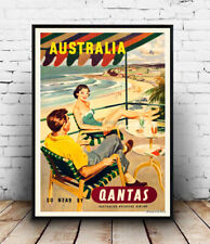 Australia qantas vintage for sale  WALTHAM CROSS