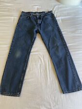 Jeansy męskie Wrangler 96501MR Medium Wash rozmiar 36x32 dżinsowe bawełniane spodnie wysoki stan, używany na sprzedaż  Wysyłka do Poland