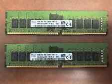 Usado, Memória DIMM para desktop SK HYNIX Coreia 16GB (2x16GB) DDR4-2933 PC4-2666V-UB1-11 comprar usado  Enviando para Brazil