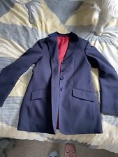 Navy riding jacket for sale  HAWICK