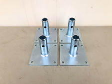 Used, Scaffold Base Plate Set - 4 Piece ST23  5x5 for sale  Shipping to South Africa