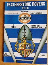 Featherstone rovers hull for sale  HULL