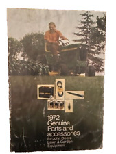 Piezas y accesorios genuinos John Deere 1972 equipo de césped y jardín catálogo segunda mano  Embacar hacia Mexico