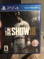 MLB The Show 18 (PlayStation 4, 2018) No Manual Cracked Case comprar usado  Enviando para Brazil