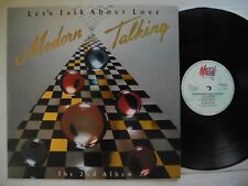 MODERN TALK Let's Talk About Love LP 1985 Dinamarca quase em perfeito estado comprar usado  Enviando para Brazil