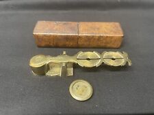 antique brass scales for sale  CAMBORNE