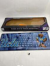 Teclado sem fio UCLA Bruins teclado keycaper para PC desktop, usado comprar usado  Enviando para Brazil