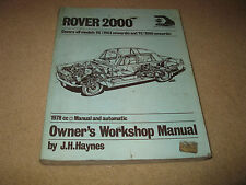 Haynes rover 2000 for sale  WOTTON-UNDER-EDGE