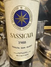 1988 sassicaia bolgheri usato  Montelupo Fiorentino