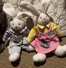 Two plush bunny for sale  USA