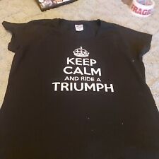 Triumph keep calm for sale  COLCHESTER