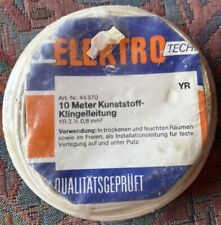 Elektrokabel 8mm2 weiß gebraucht kaufen  Bondorf