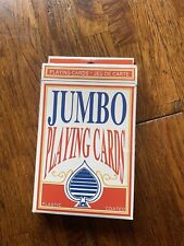 Playing cards jumbo for sale  SUTTON