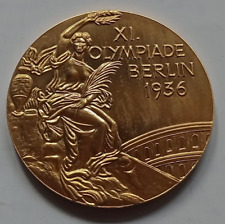 Medalla ganadora XI. Juegos Olímpicos de Berlín 1936 - ¡plato de oro!¡!  EXTREMADAMENTE RARO segunda mano  Embacar hacia Argentina
