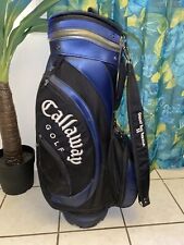 Bolso de golf Callaway azul/negro, 6 secciones, Great Big Bertha II segunda mano  Embacar hacia Argentina