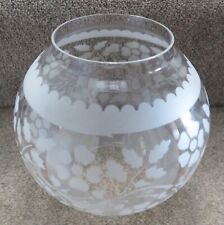 etched glass lamp shade for sale  BEXHILL-ON-SEA