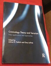 Criminology theory terrorism for sale  NORWICH