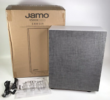 Used, NEW Jamo Studio8 Series S 808 Powered Subwoofer 100W 204mm/ 8" Driver WHITE for sale  Shipping to South Africa