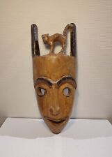 African mask carved d'occasion  Expédié en Belgium