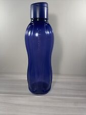 ¡Nuevo! Botella de agua ecológica grande Tupperware 1 L azul marino reutilizable lavavajillas segunda mano  Embacar hacia Argentina