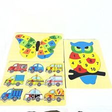 Wooden toddler puzzles for sale  Santa Maria