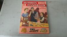 Hobbies handbook 1952 for sale  HASTINGS