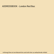 Addressbook london red gebraucht kaufen  Trebbin