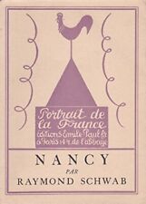 Nancy raymond schwab d'occasion  Milly-sur-Thérain