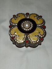 Vintage enameled jeweled for sale  Pleasant Prairie