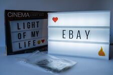 Cinematic lightbox piece for sale  ROCHDALE