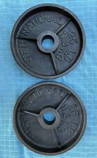 25lb pair barbell weights for sale  Sebastopol