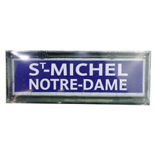 Plaque métro michel d'occasion  Tours-