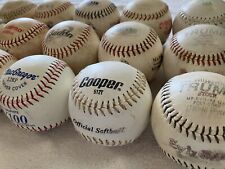White softballs vintage for sale  Mc Donald