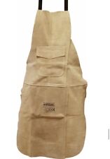 **See Offers** Beige Leather Welding Carpenters Gardeners Safety PPE Apron for sale  Shipping to South Africa