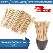 Wooden coffee stirrers for sale  LONDON