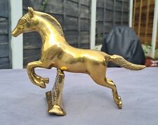 Vintage brass horse for sale  ROCHDALE