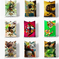Cosplay Kung Fu Panda 3D Cobertores de Lã Desenho Animado Natal Grandes Lances Macios comprar usado  Enviando para Brazil