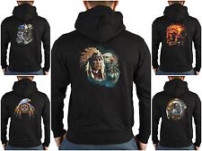 Indianer zip kapuzensweater gebraucht kaufen  Fürstenstein