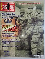 magazine 39-45 n°195, COUVRE-CASQUES ALLEMANDS, 1942 CASABLANCA d'occasion  Saint-Félix-Lauragais
