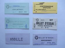 Lot tickets ratp d'occasion  Chaillé-les-Marais