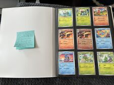 Pokemon 151 Binder With 203 Cards, NO duplicates ALL cards NM for sale  Shipping to South Africa