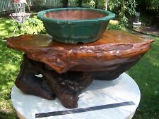 Vintage California Redwood Burl Driftwood Root Bonsai Coffee End Table"No Slabs" for sale  Woodstock