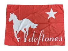 Tapiz de póster de tela Deftones pony blanco 30"" x 42"" 100% poliéster  segunda mano  Embacar hacia Mexico