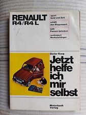 Renault r4l reparaturhandbuch gebraucht kaufen  Reichertshausen