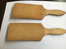 Pair wooden butter for sale  STOCKPORT