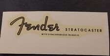 Stratocaster waterslide decal for sale  EXETER