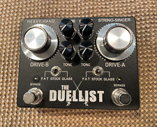 King Tone DUELLIST Overdrive Guitar Effects Pedal *Low Starting Bid for sale  Shipping to South Africa