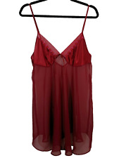 Chemise babydoll red for sale  Seabrook