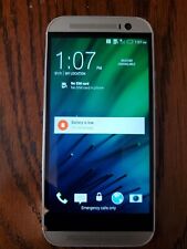 HTC One M8 - 32 GB - Gris Plateado AT&T 100% Todo Funciona Pantalla Excelente segunda mano  Embacar hacia Argentina