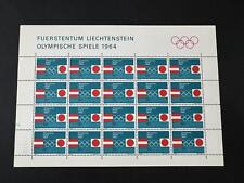 Liechtenstein 437 kleinbogen gebraucht kaufen  Deutschland